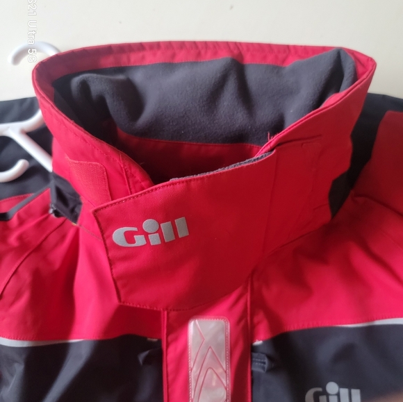 NEW - GILL COAST RED JACKET- (sz - large) - Picture 2 of 16